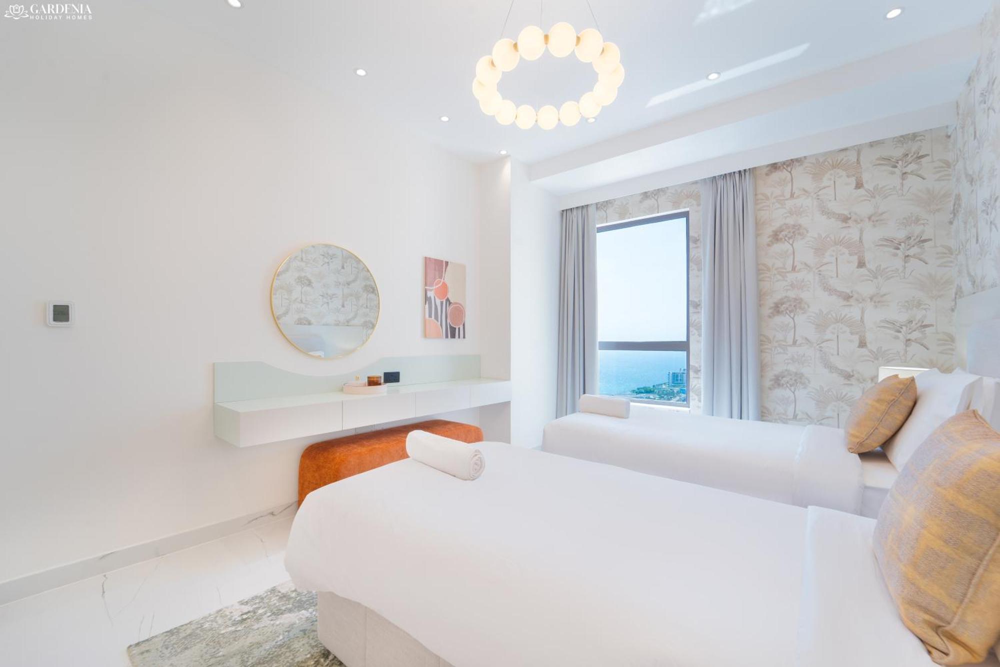 Jbr Amwaj 4 , Upgraded Sea And Ain Dubai Views, 2M Walk To Beach By Gardenia Suitse Exterior foto