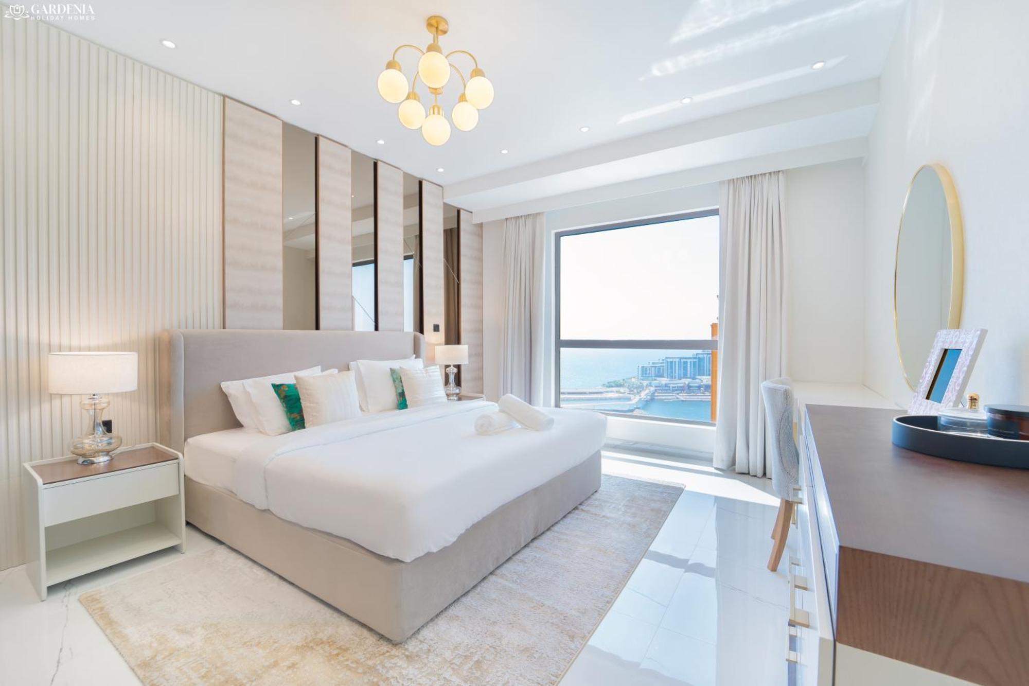 Jbr Amwaj 4 , Upgraded Sea And Ain Dubai Views, 2M Walk To Beach By Gardenia Suitse Exterior foto