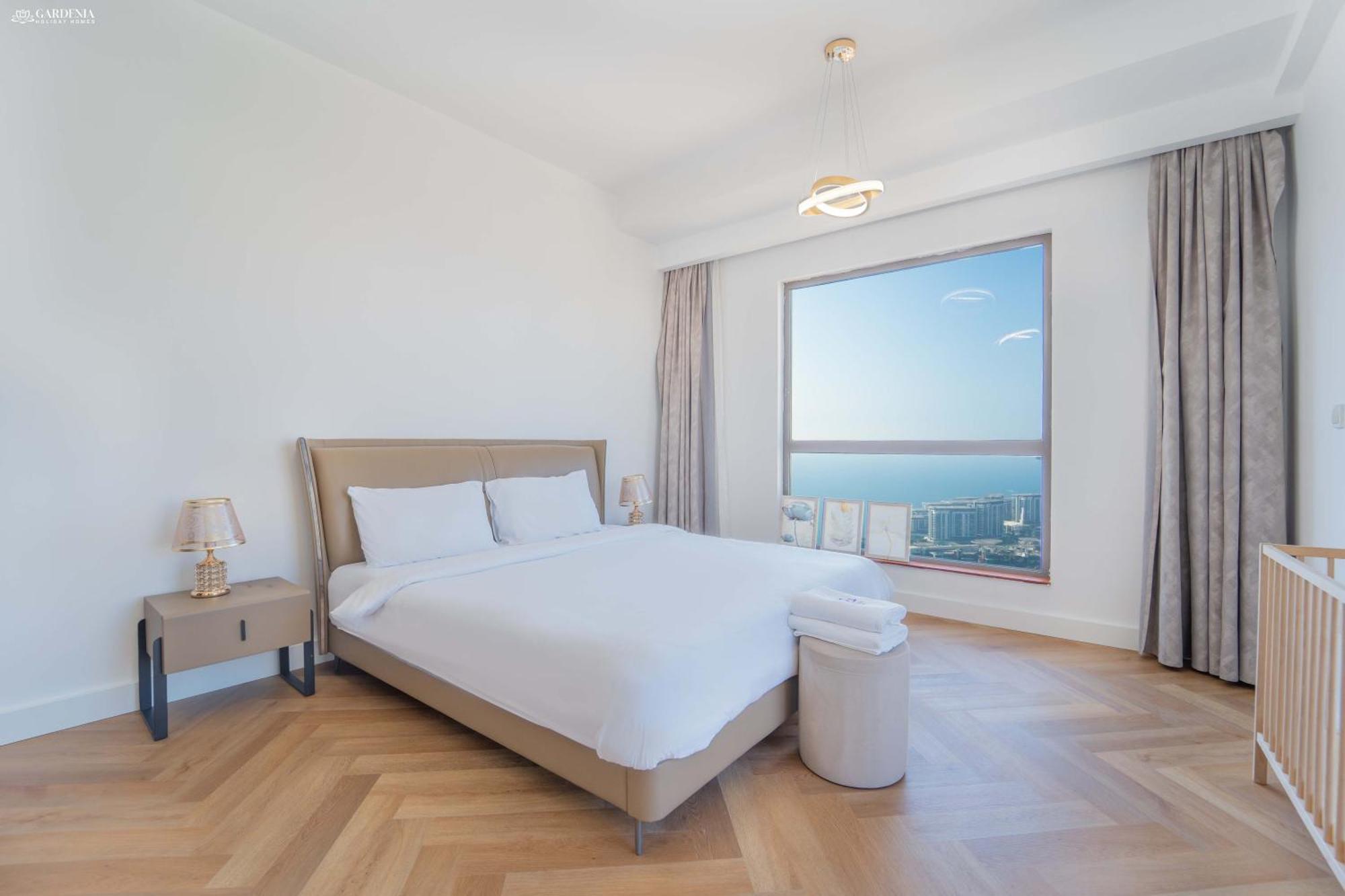 Jbr Amwaj 4 , Upgraded Sea And Ain Dubai Views, 2M Walk To Beach By Gardenia Suitse Exterior foto